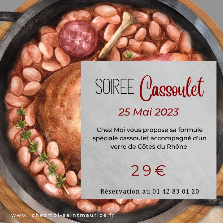 Lire la suite à propos de l’article Soirée Cassoulet