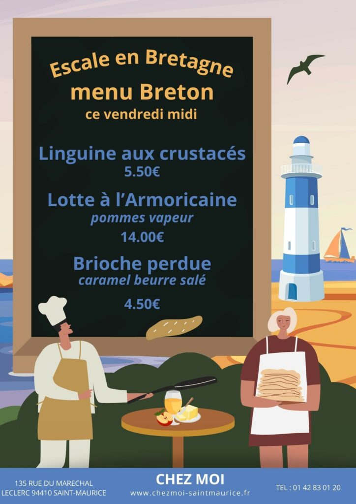 Menu breton